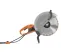 Orange Husqvarna 9 inch electric concrete cut off saw