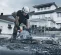 Orange Husqvarna 9 inch electric concrete cut off saw