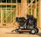 Black Mi-T-M Air Compressor, 15-20 CFM, Gas Powered