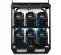 Blue and black MILLERELEC Welder Rack, 350 Amps, 4 Pack