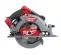 Red, black and gray MILWAUKEE Circular Saw, 7-1/4 in., Cordless, Electric Powered