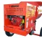Red MULTIQUIP Mortar Mixer, 12 cubic ft., Gas Powered