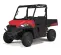 Red Polaris 2-Seat UTV