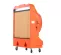 Orange PORTACOOL Evaporative Cooling Fan, 36 in., Explosion Proof