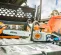 Orange, gray and black STIHL Chainsaw, 20 in., Gas Powered