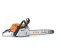 Gray and orange STIHL Chainsaw, 18 in., Gas Powered
