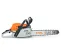 Orange, gray and black STIHL Chainsaw, 20 in., Gas Powered