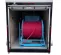 White and blue and red THOR Hydronic Surface Ground Heater, 6,000 sq. ft., Winter-blend Diesel