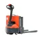 Orange and black TOYOTA Pallet Jack, 4,000 lbs., Electric Powered
