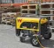 Yellow and gray WACKER 5,500-5,900 W Portable Generator, Gas