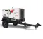 White and black WACKER 20-25 kW Towable Generator, Tier 4 Diesel