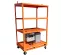 Orange and Grey WORKSITE Welder, 350 amp, 6-pack Multi-operator