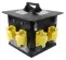 Black and yellow Lex 200 Amp Power Distribution Panel