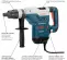 Green and silver Bosch Electric Rotary Hammer, Large Spline