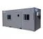 Gray GENERIC 20 ft. by 8 ft. by 8.5 ft. Ground-Level Office Container