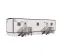 40 ft. by 10 ft. Office Trailer, 2 Offices