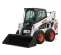 White, black and orange BOBCAT 1,900-2,000 lb. Skid Steer