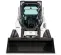 White, black and orange BOBCAT 2,000-2,400 lb. Compact Track Loader