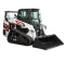 White and black Bobcat Compact Track Loader