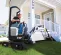 White and black Bobcat Mini Excavator