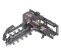 Gray PALADIN Trencher Attachment for Skid Steer