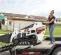 White and black BOBCAT 300-600 lb. Compact Track Loader