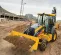 Yellow and black JOHN DEERE 108-116 HP Backhoe Loader, 15-16 ft. Dig Depth, Extendahoe