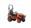 Orange and black KUBOTA 24-25 HP Compact Tractor