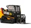 Yellow and black JCB 3,600 lb. Compact Track Loader with a Telescopic Boom