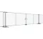 Red ZND Sliding Vehicle Gate Kit, Double