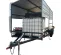 Silver and black COOLZONE 16,000 CFM Evaporative Cooling Trailer