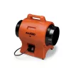 Red and black ALLEGRO Axial Fan, 8 in., Electric Powered