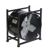 Black FLAGRO Portable Ventilating Blower, 20 in. Axial Fan, 115V-230V, Electric-powered