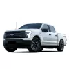 White Ford 1/2-Ton Pickup Truck, Premium Crew Cab, 4WD, Electric, Extended Range