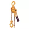 Yellow and black ans silver KITO Come-Along Tool, 1 Ton
