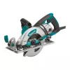Green and gray and black MAKITA Circular Saw, 7-1/4 in., Worm Drive, Electric Powered