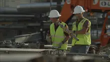 architect and contractor walking