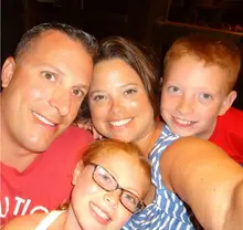 Jared Salinaro and family 