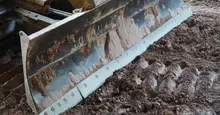 closeup of dozer
