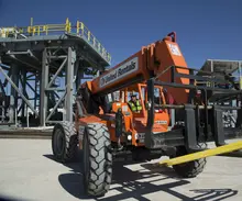 Trucks Carrying Equipment
