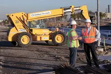 Workers at jobsite