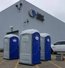 Porta Potties in UR Branch Lot