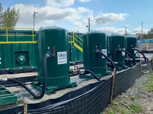 Green filtration tanks