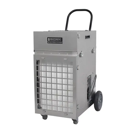 Grey ABATEMENT Air Scrubber, 2,400 CFM, 115V, Electric Powered
