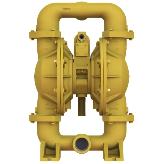 Yellow Versamatic Diaphragm Pump