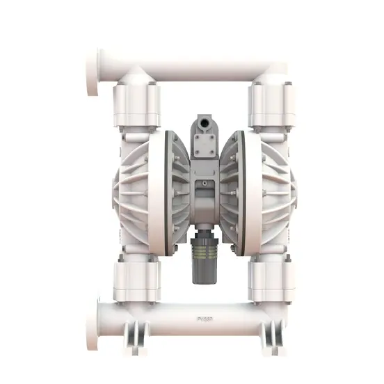 White VERSAMATIC Air-operated Double-diaphragm Pump, 2 in., Polypropylene