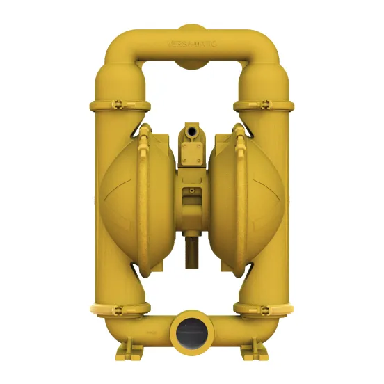 Yellow VERSAMATIC Diaphragm Pump, 3 in., Air Operated