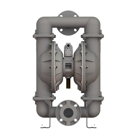 Gray VERSAMATIC Diaphragm Pump, 3 in., Air Operated