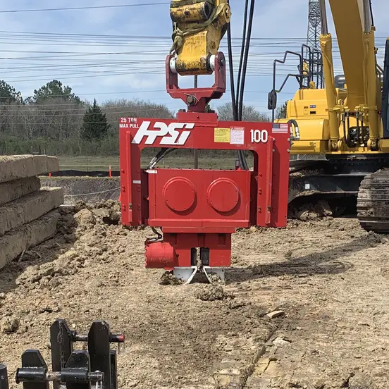EXCAVATOR VIB PILE HAMMER 1000IN/LBS